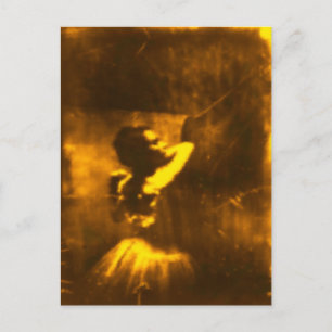 Postales de Edgar Degas con bailarina de ballet do