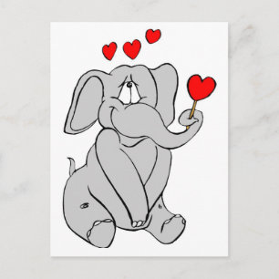 Postales de Elephant Valentine
