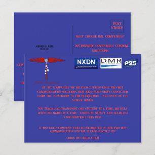 Postales de empresas de JML (escuelas y autobuses)