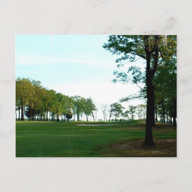 Postales de enlaces de golf (Anverso)