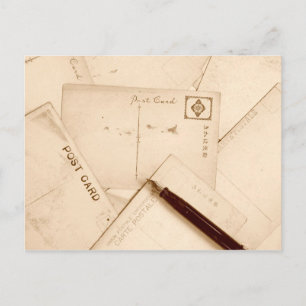 Postales de época de color sepia