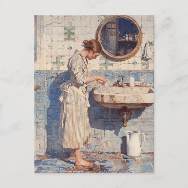 Postales de época de Mary Cassatt Paintings (Anverso)