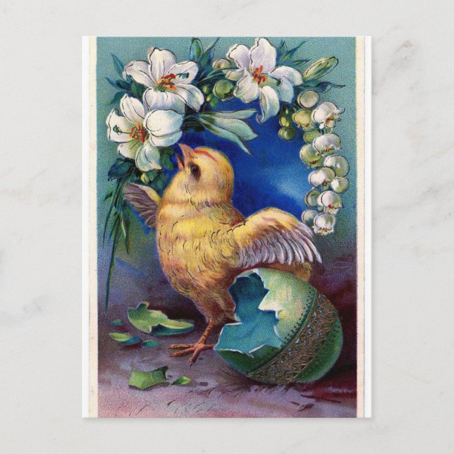 Postales de época de Pascua y Flores (Anverso)
