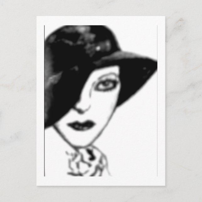 Postales de época - Flapper (Anverso)