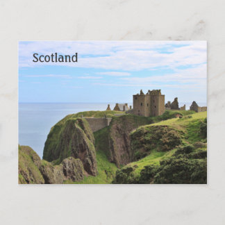Postales de Escocia con hermoso castillo