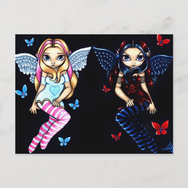 Postales de "esperanza y desesperación" (Anverso)