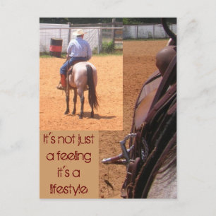 Postales de estilo de vida occidental