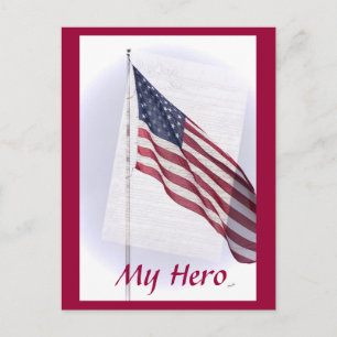 Postales de estrellas y franjas