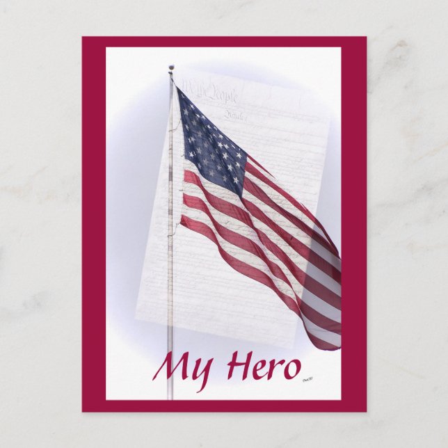 Postales de estrellas y franjas (Anverso)