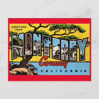 Postales de felicitación por cosecha de Monterey C