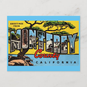 Postales de felicitación por cosecha de Monterey C