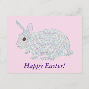 Postales de Feliz Pascua para Conejo de Conejo