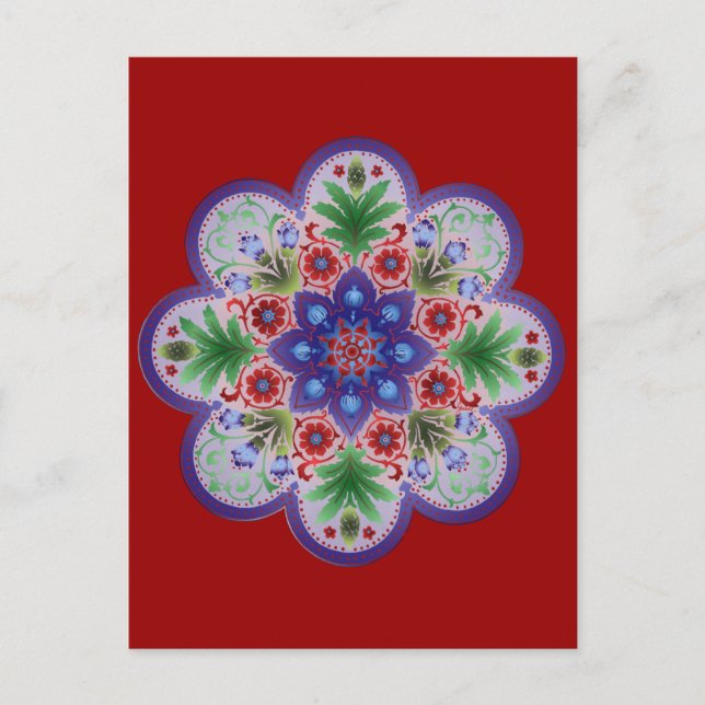 Postales de feriado de los árboles holandeses (Anverso)