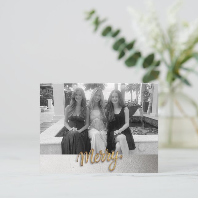 Postales de feriado de morada (Anverso de pie)