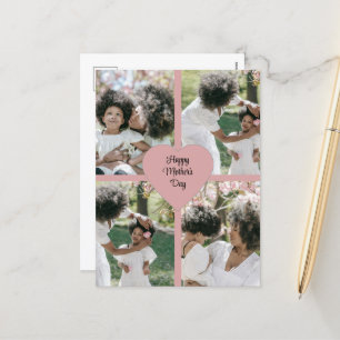 Postales de feriado del Día de la Madre con Collag