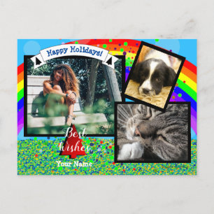 Postales de feriado en arco iris de HAMbWG