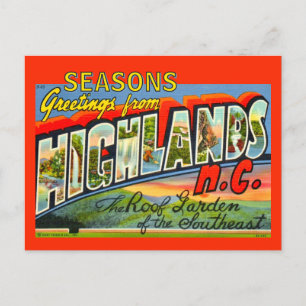Postales de feriado NC de Vintlands Highlands
