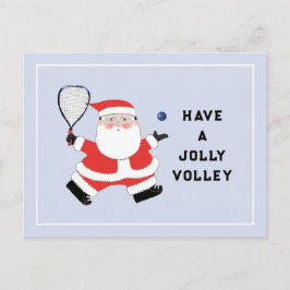 Postales de feriado para Navidades de squash