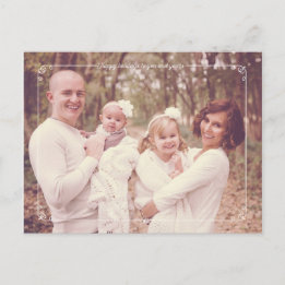 Postales de ferias navideñas modernas fotográficas