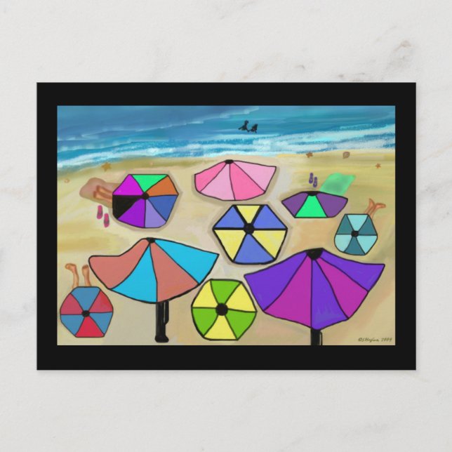 Postales de Fiesta de playa (Anverso)