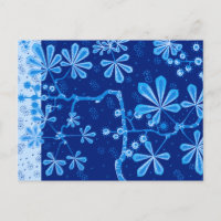 Postales de Flor de Escarcha de Azure