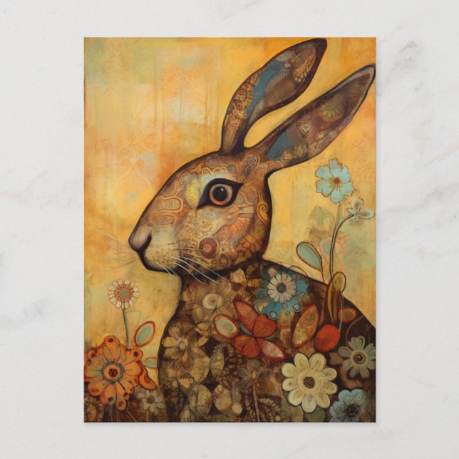 Postales de Florals y Conejo (Anverso)