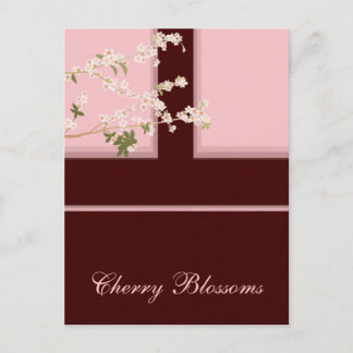 Postales de flores de cerezo