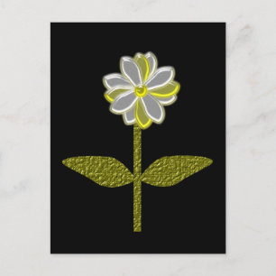 Postales de flores de margarita brillante