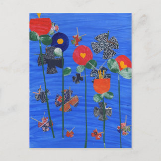 Postales de flores japonesas