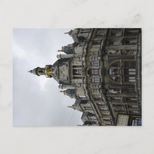 Postales de fotografía del edificio de Amsterdam
