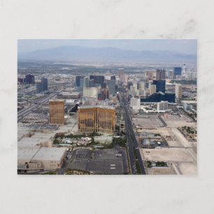 Postales de fotos aéreas de la franja de Las Vegas