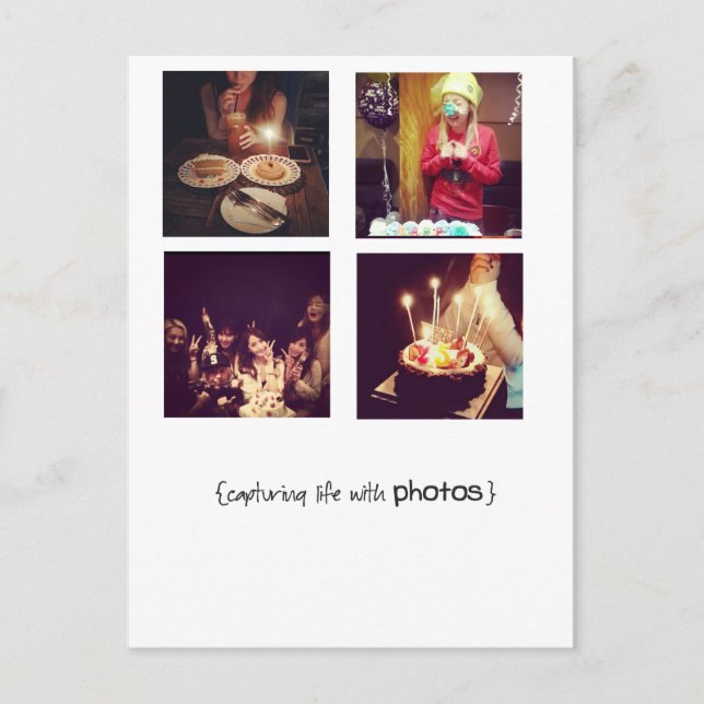 postales de fotos de instagram (Anverso)