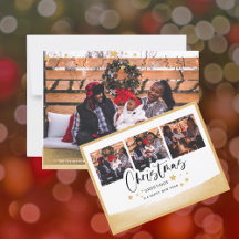 Postales de fotos de vacaciones modernas (4 imágen