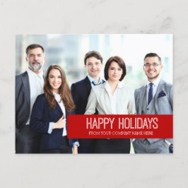 Postales de Fotos Felices Fiestas Corporativas