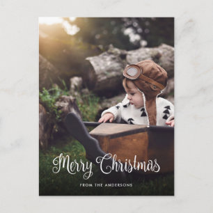 Postales de fotos simples para Feliz Navidad 2