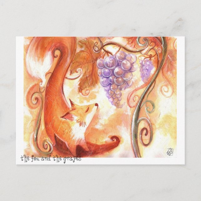 Postales de Fox y Uvas (Anverso)