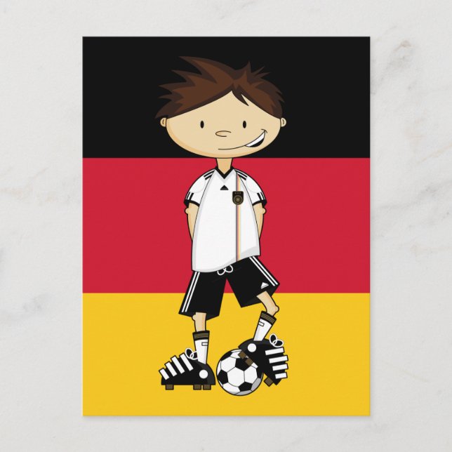 Postales de fútbol de Alemania (Anverso)