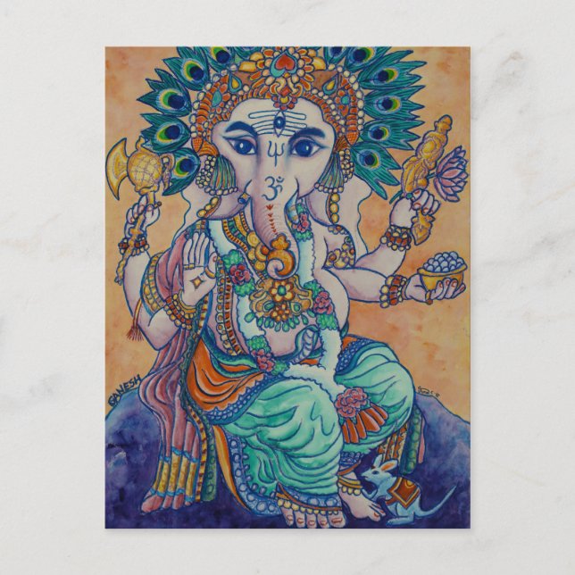Postales de Ganesha (Anverso)