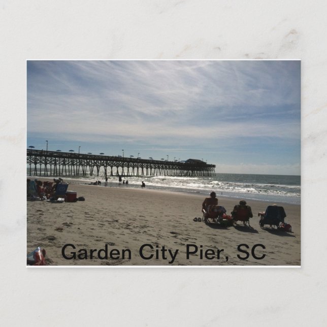Postales de Garden City South Carolina (Anverso)