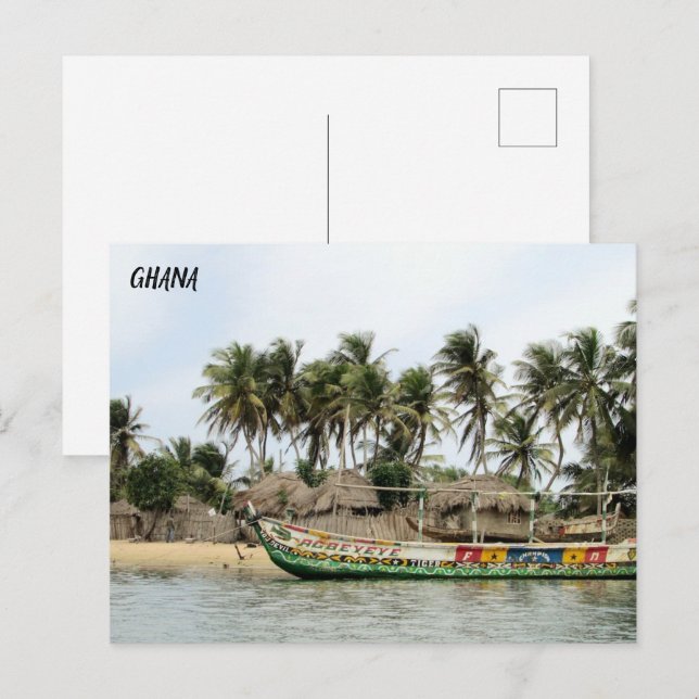 Postales de Ghana (Anverso / Reverso)