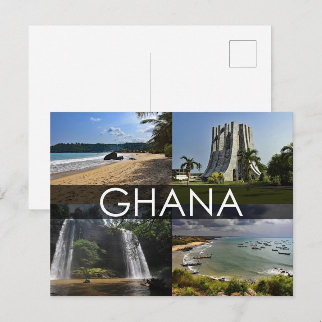 Postales de Ghana (Anverso / Reverso)