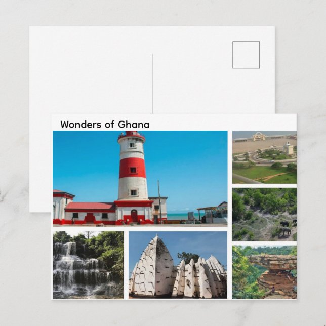 Postales de Ghana (Anverso / Reverso)