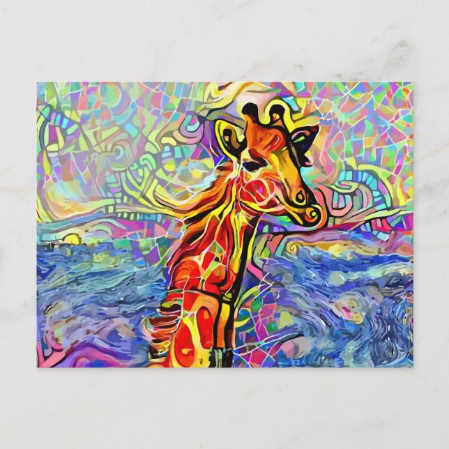 Postales de GIRAFFE ART (Anverso)
