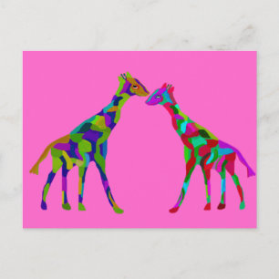 Postales de Giraffe Luv