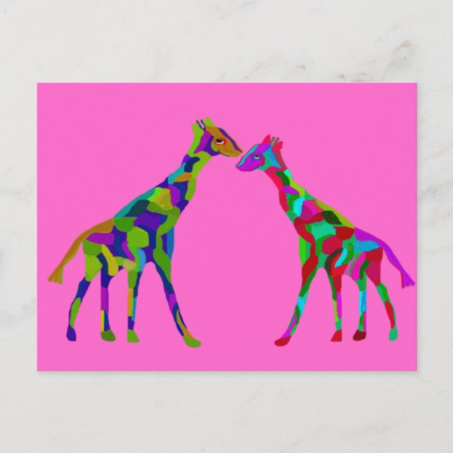 Postales de Giraffe Luv (Anverso)