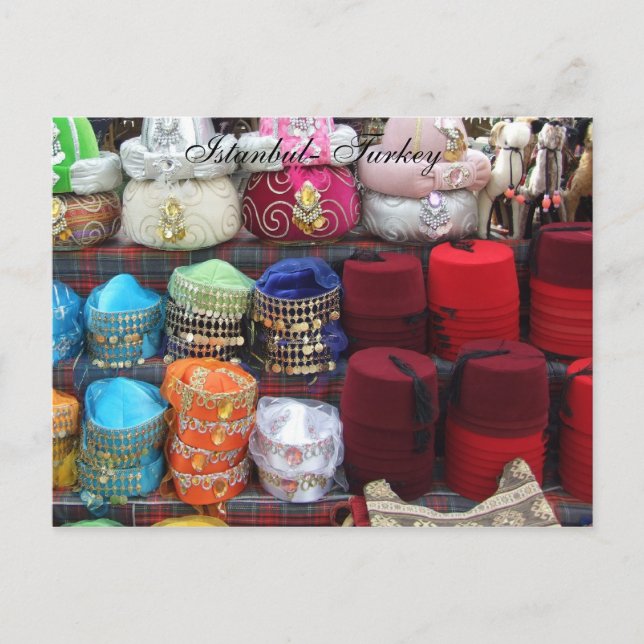 Postales de Gorras turcos (Anverso)