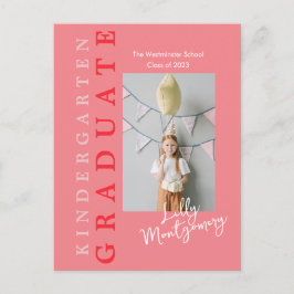 Postales de graduación de jardines de infancia 5 f
