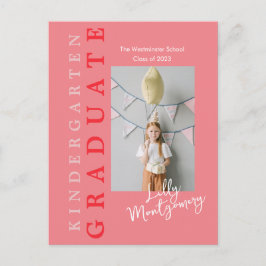 Postales de graduación de jardines de infancia 5 f