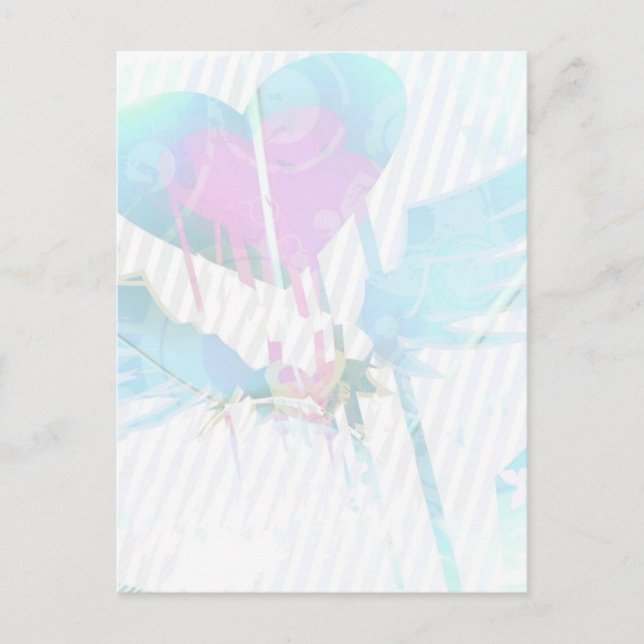 Postales de graffiti de corazón (Anverso)