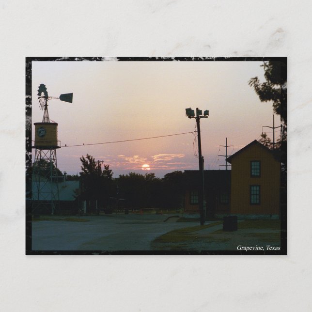 Postales de Grapevine Sunrise (Anverso)